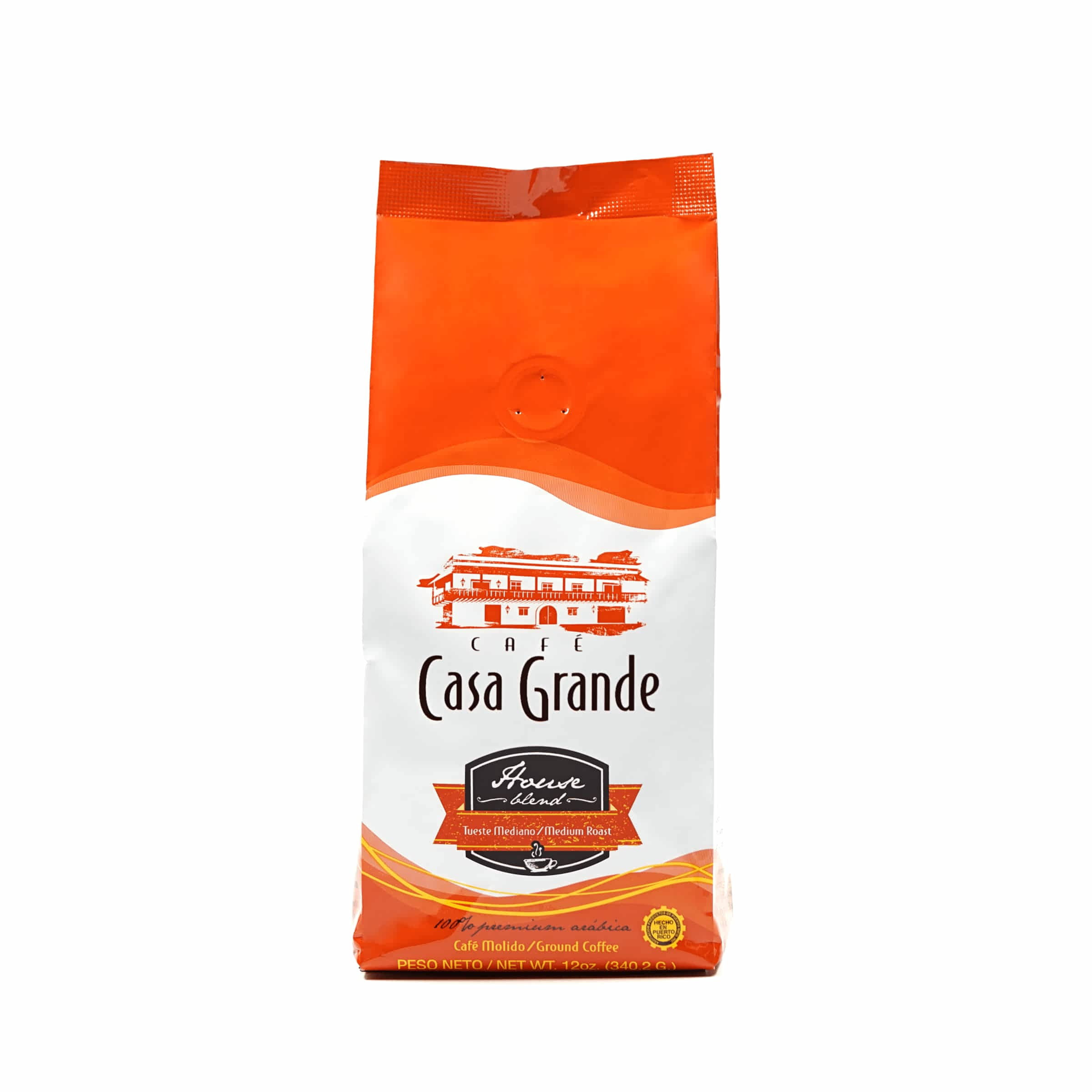 Bolsa de Cafe Casa Grande House Blend Premium Café de Puerto Rico